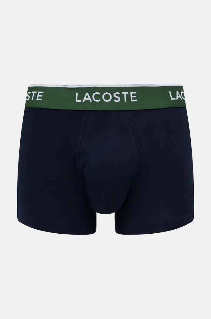 Lacoste erkek pamuklu elastan dar kesim boxer 3'lü