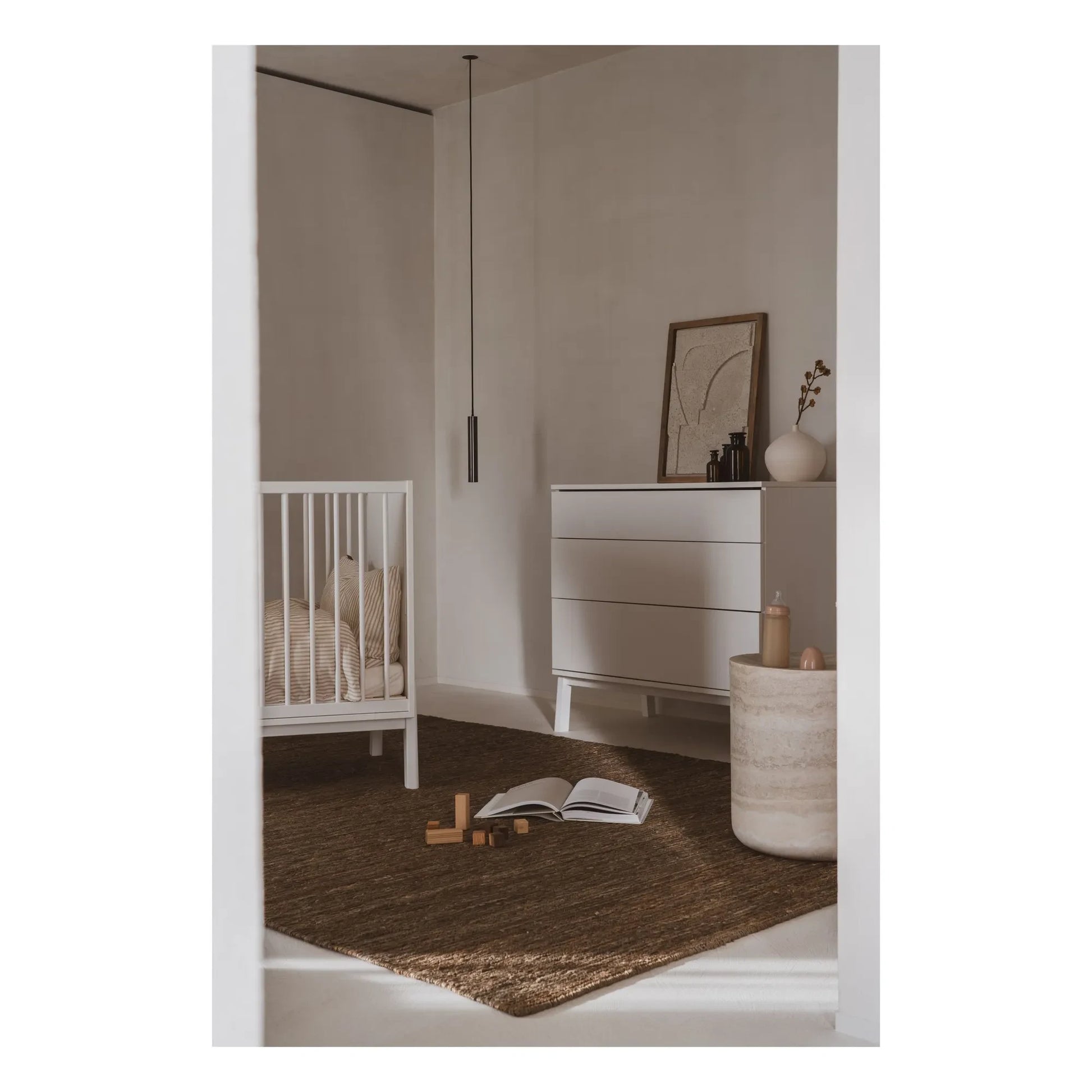 Quax - Ashi cot bed 60x120 cm | Cream