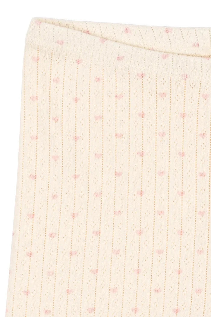 Konges Sløjd MINNIE SHORT LEGGINGS GOTS Çocuk Pamuklu Kısa Tayt