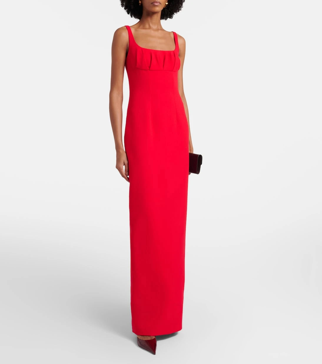 Emilia Wickstead - Jianna wool crêpe maxi dress
