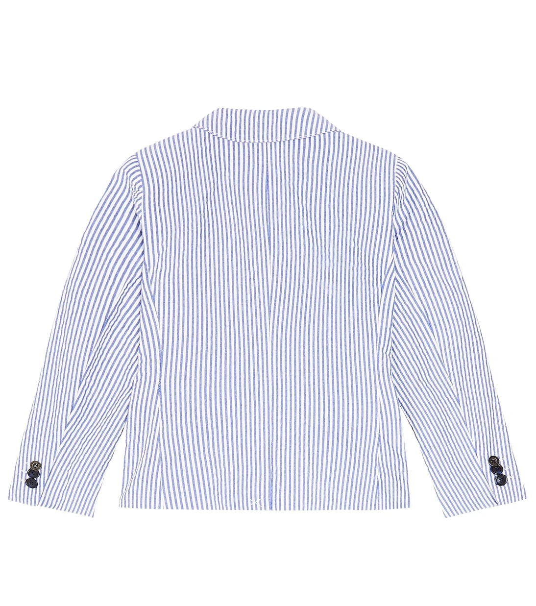 Scotch & Soda Kids - Striped cotton seersucker blazer