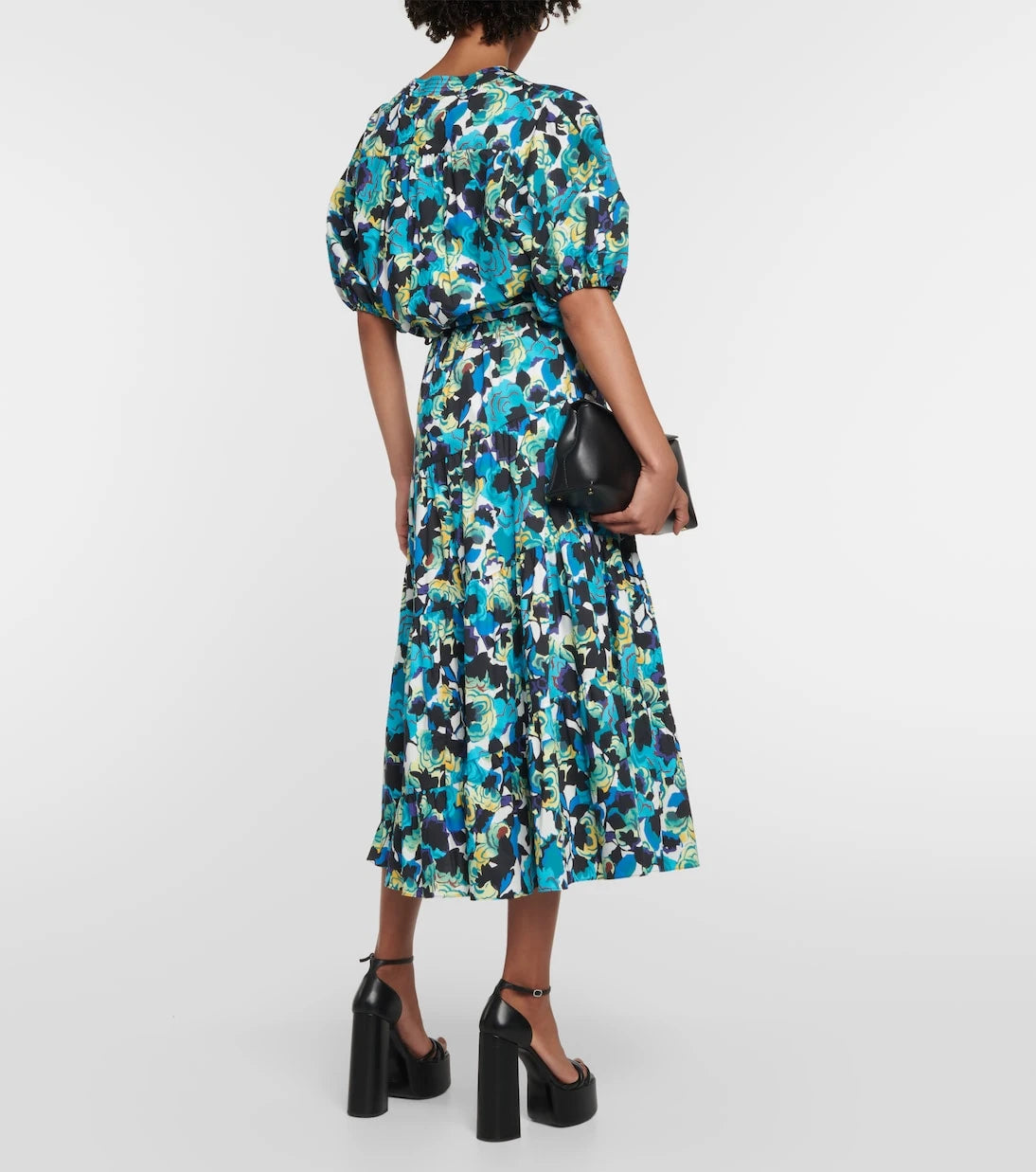 Diane von Furstenberg - Dario floral cotton-blend top