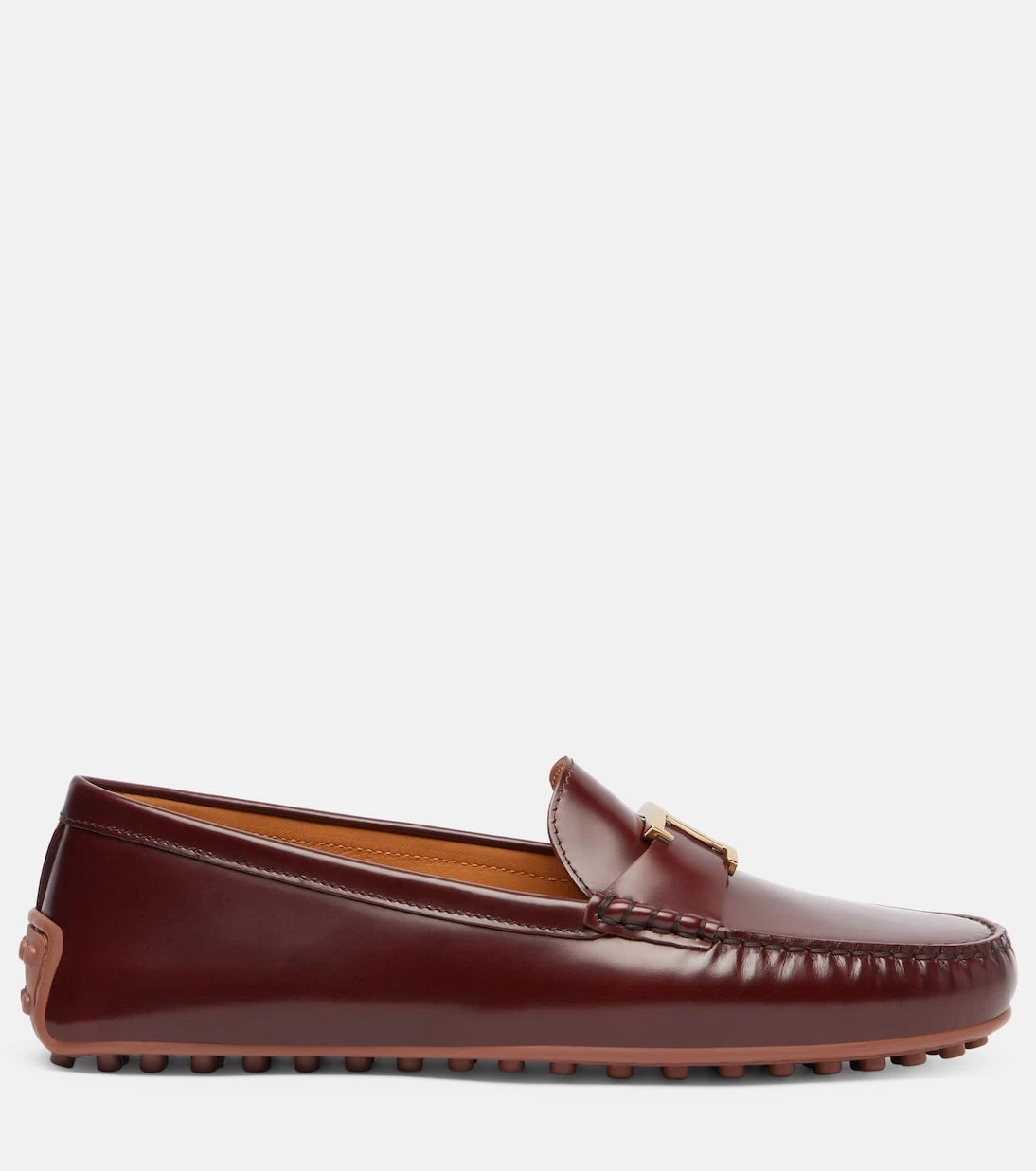 Tod's - حذاء قيادة City Gommino الجلدي
