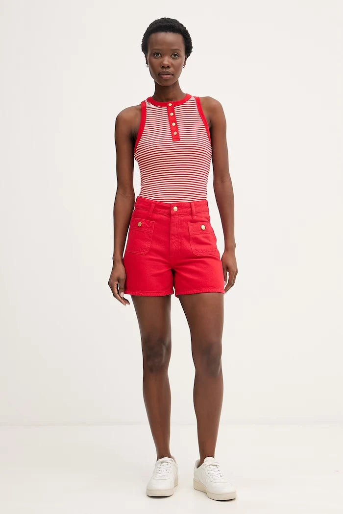 Tommy Hilfiger kadın pamuklu üst