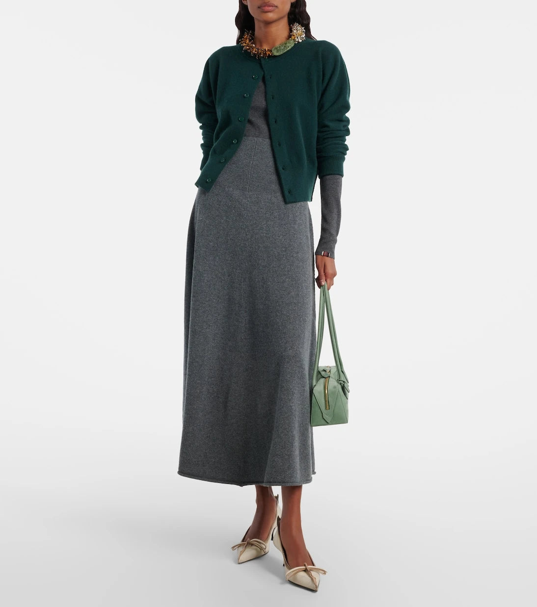 Extreme Cashmere - كارديغان بلوزون من مزيج الكشمير