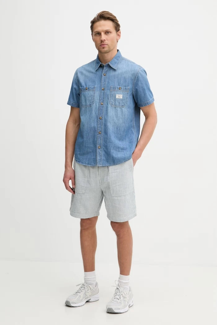 Guess Jeans риза мъжка от деним