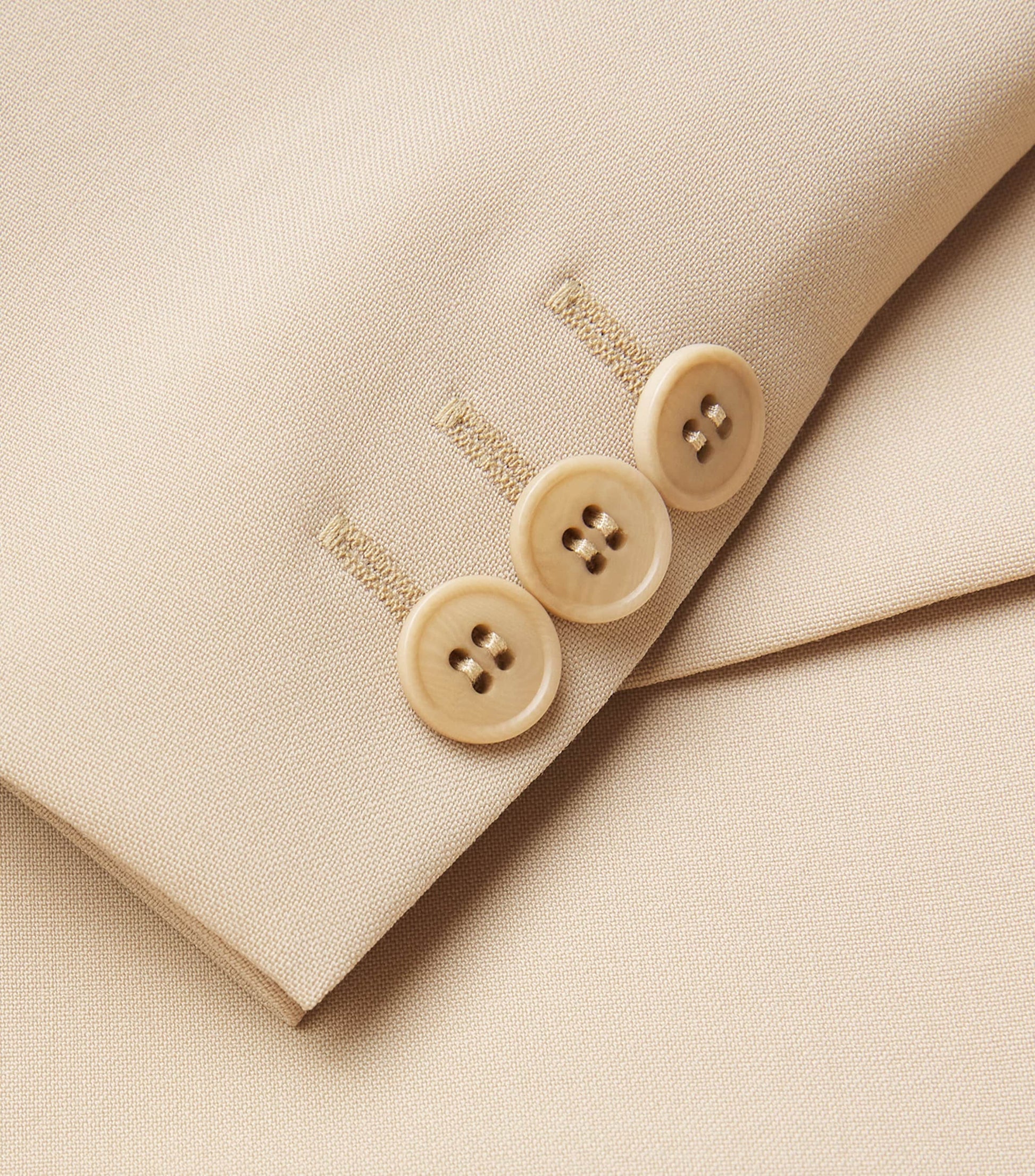 Weekend Max Mara Beige Virgin Wool Blazer