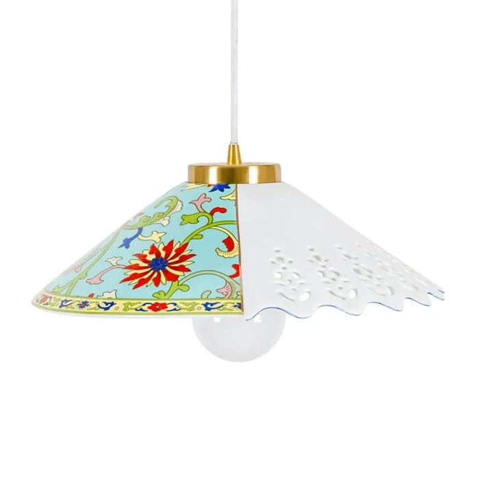 Seletti porselen sarkıt lamba 36 x 35 x 14 cm