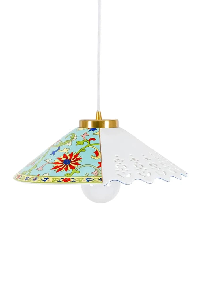 Seletti porselen sarkıt lamba 36 x 35 x 14 cm