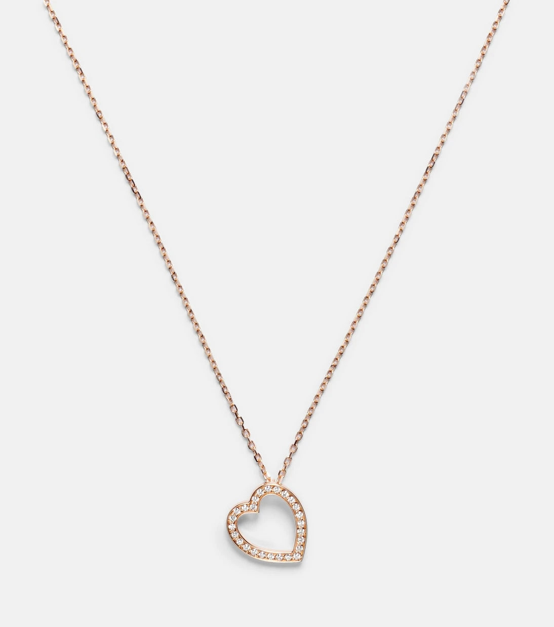 Repossi - Antifer 18kt rose gold pendant necklace with diamonds
