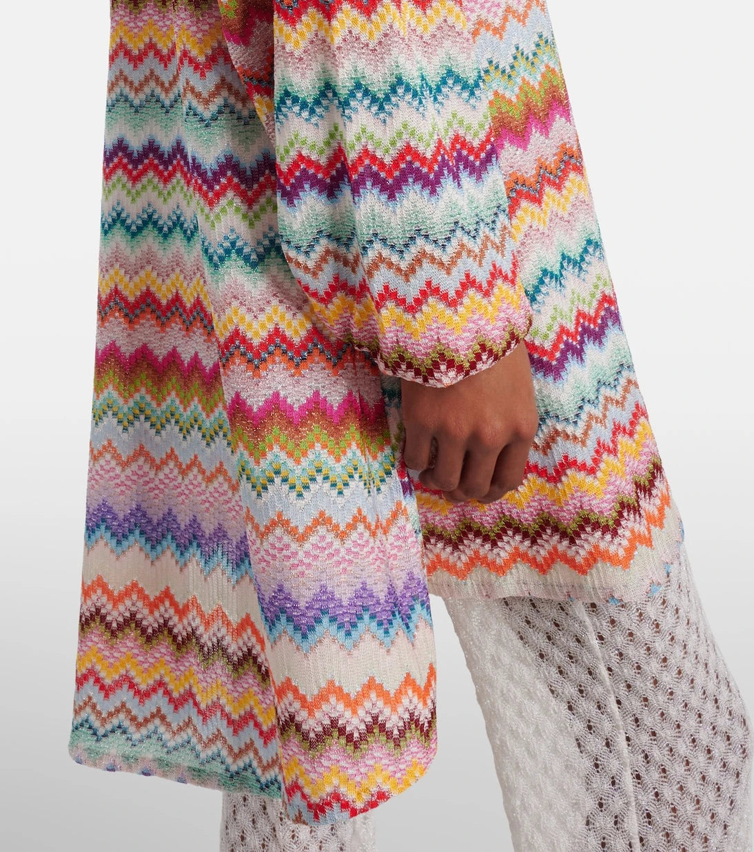Missoni - Zigzag lamé shirt