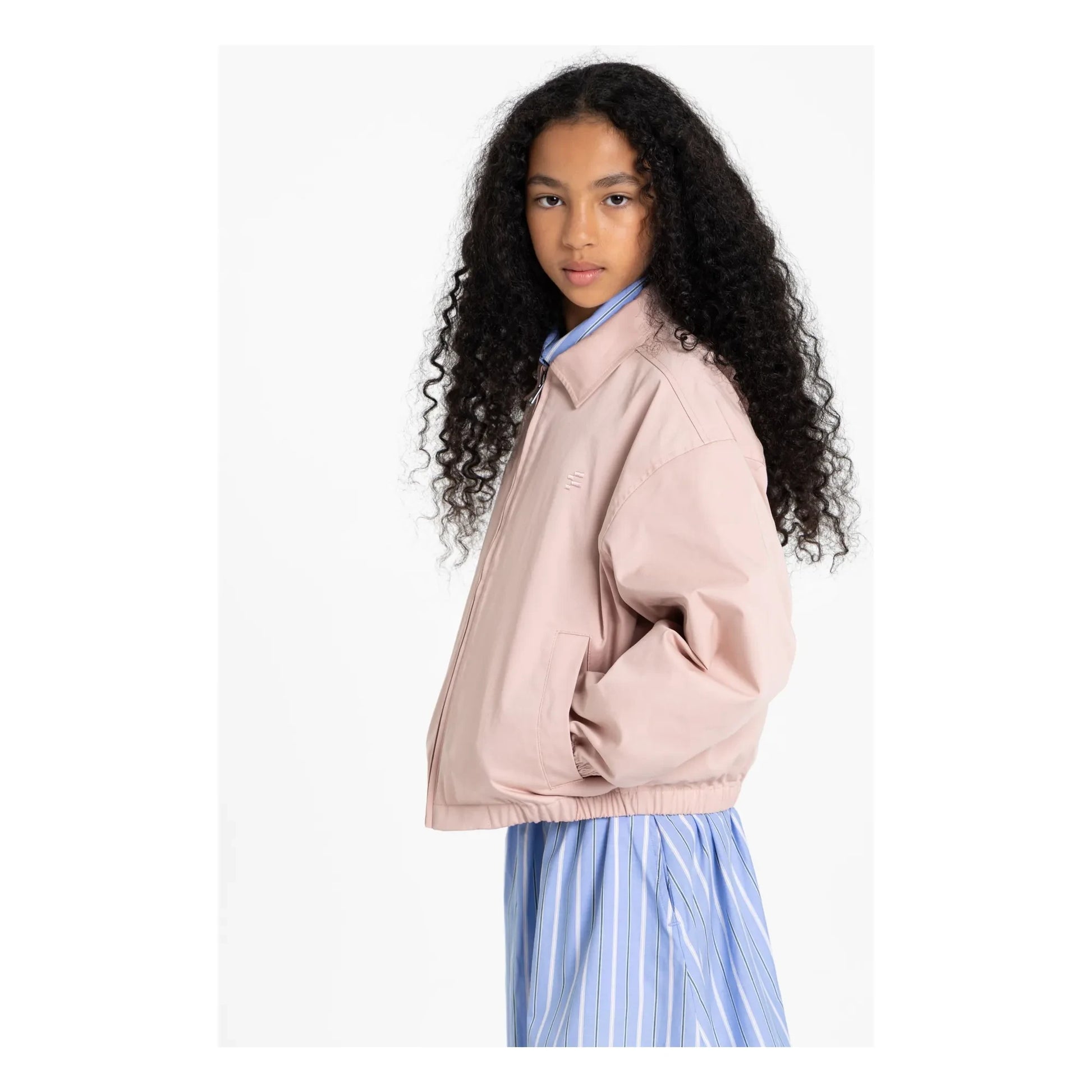 Finger in the nose - Sage jacket | Peach