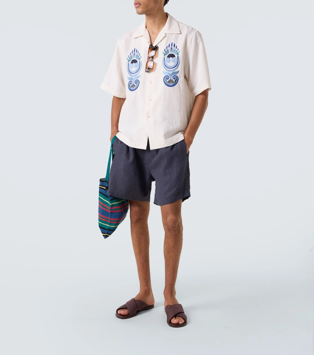 Commas - Embroidered shirt