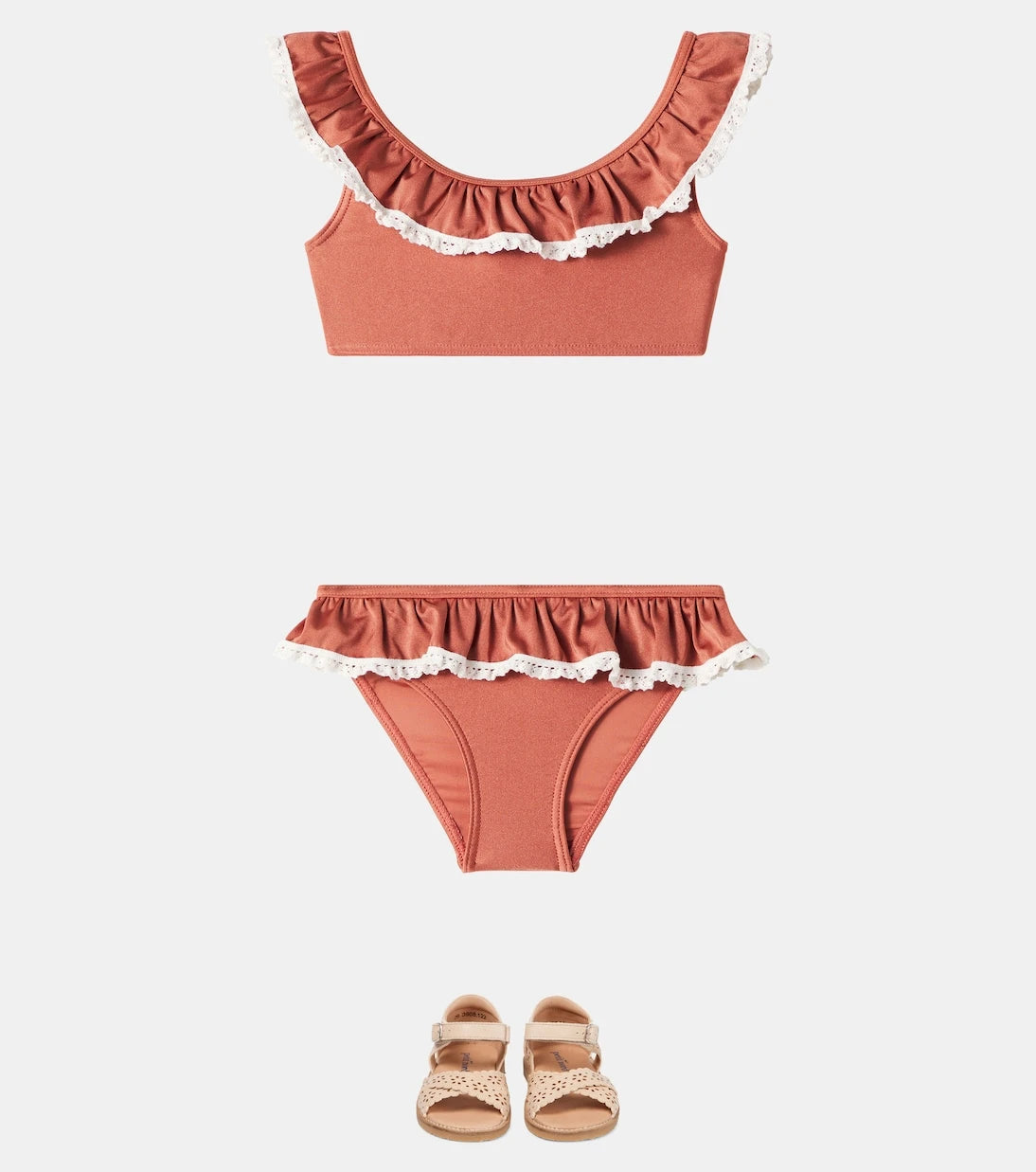 Rylee + Cru - Margot lace-trimmed bikini