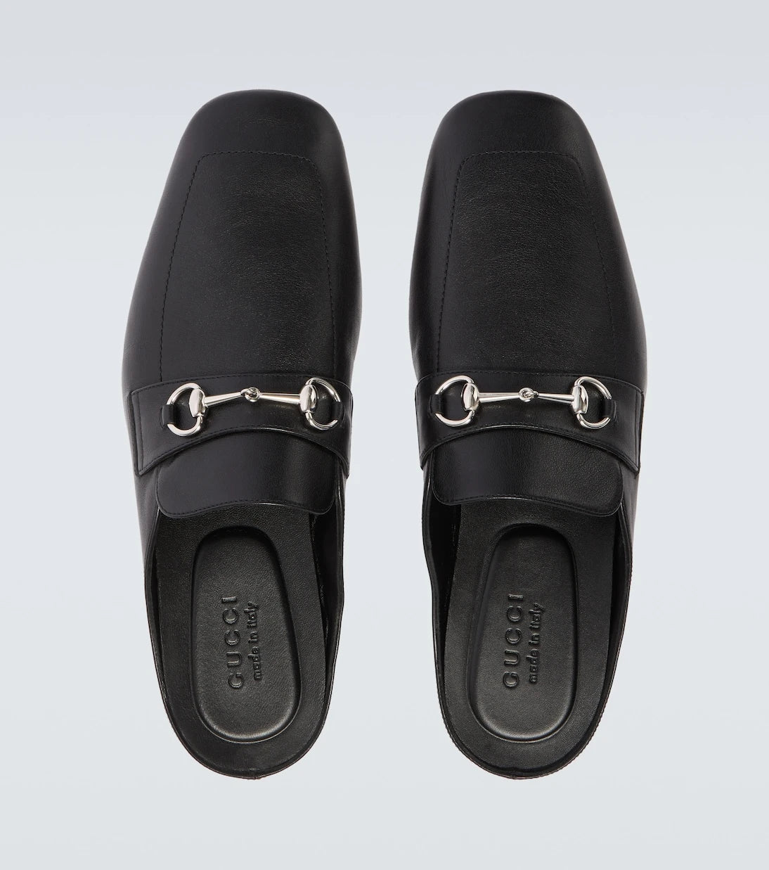 Gucci - Ragazzo leather mules