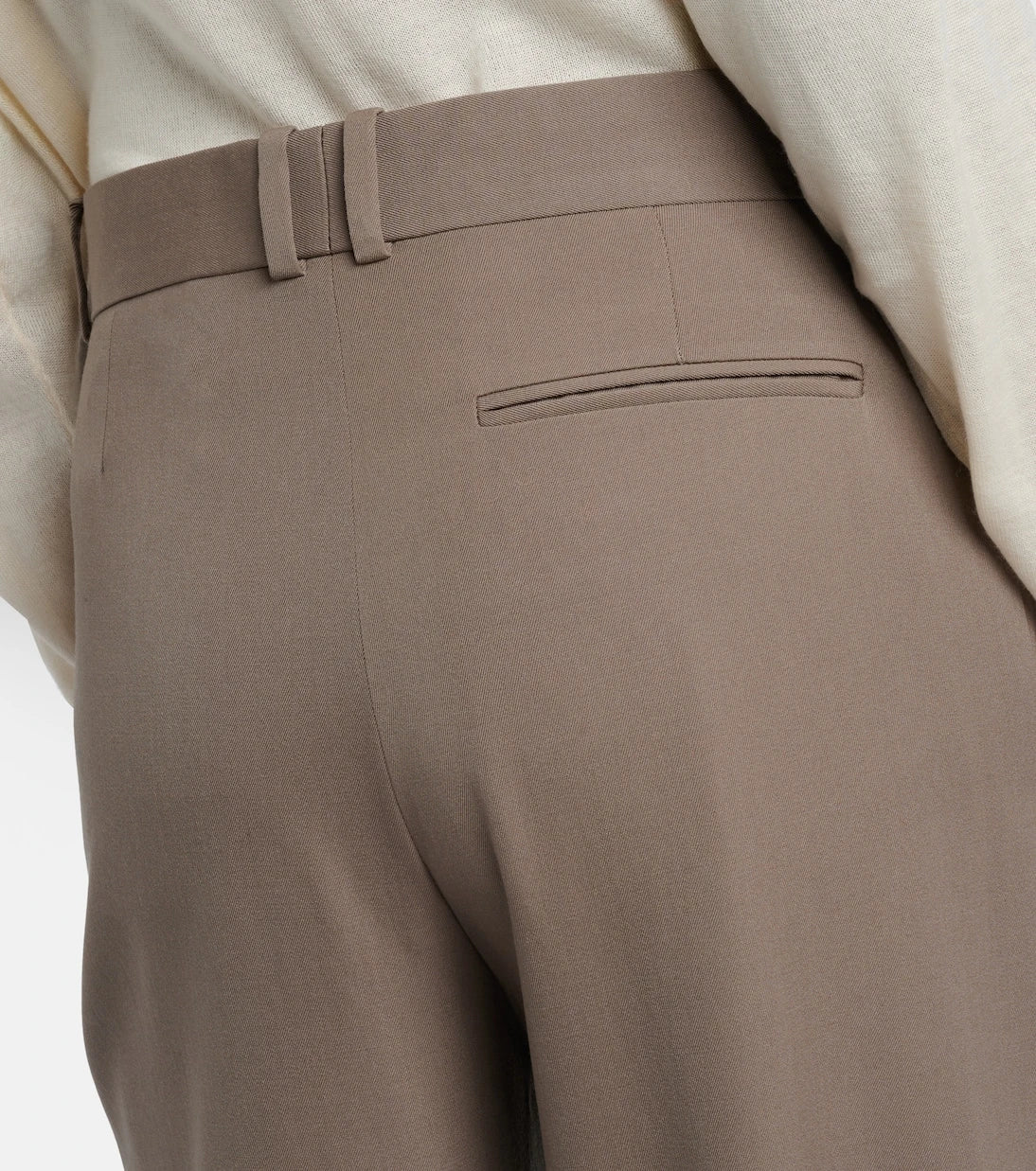 The Row - Dender wool wide-leg pants