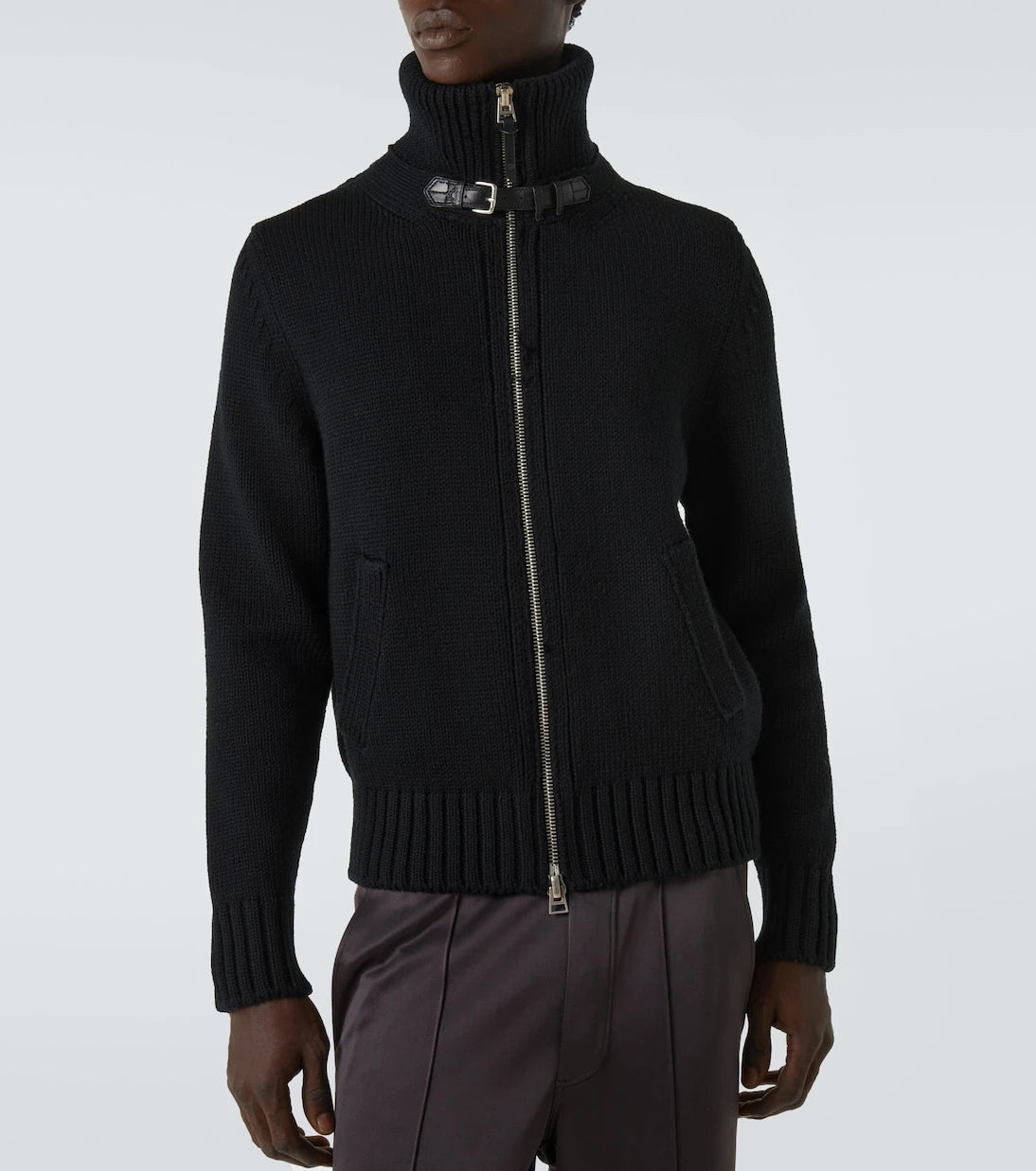 Tom Ford - Wool zip-up sweater
