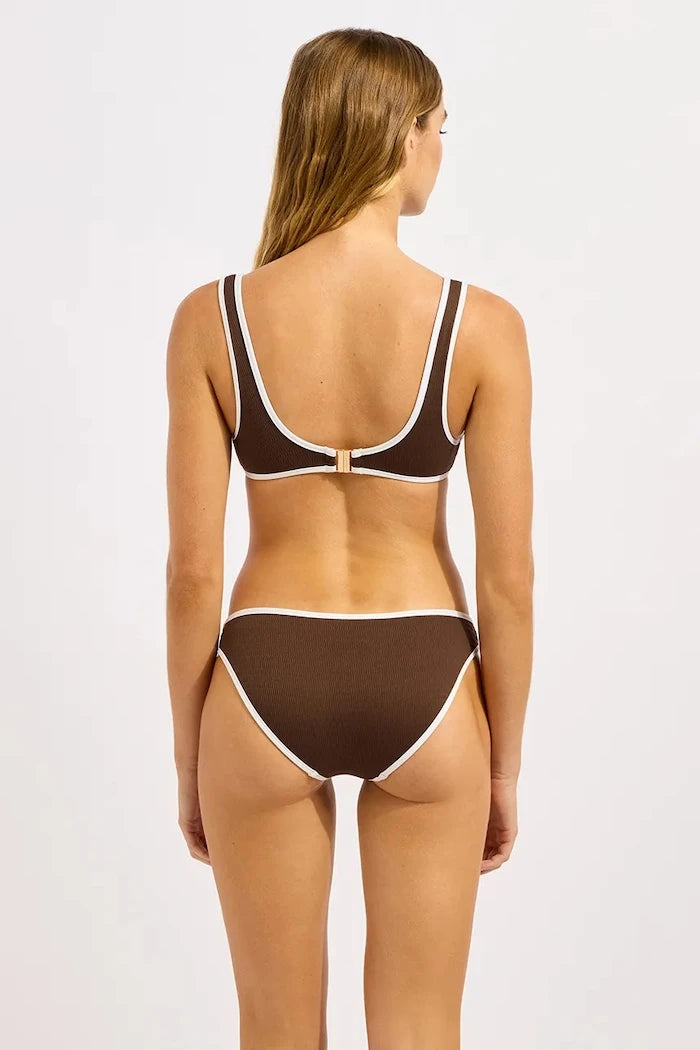 Seafolly дамско горнище на бански Ring Front