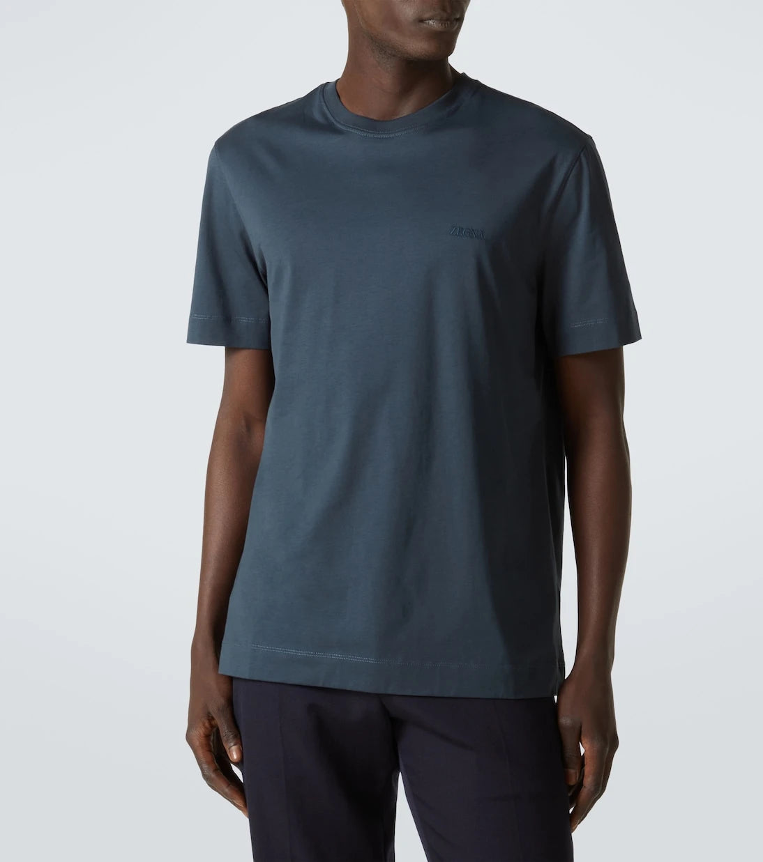 Zegna - Logo cotton T-shirt
