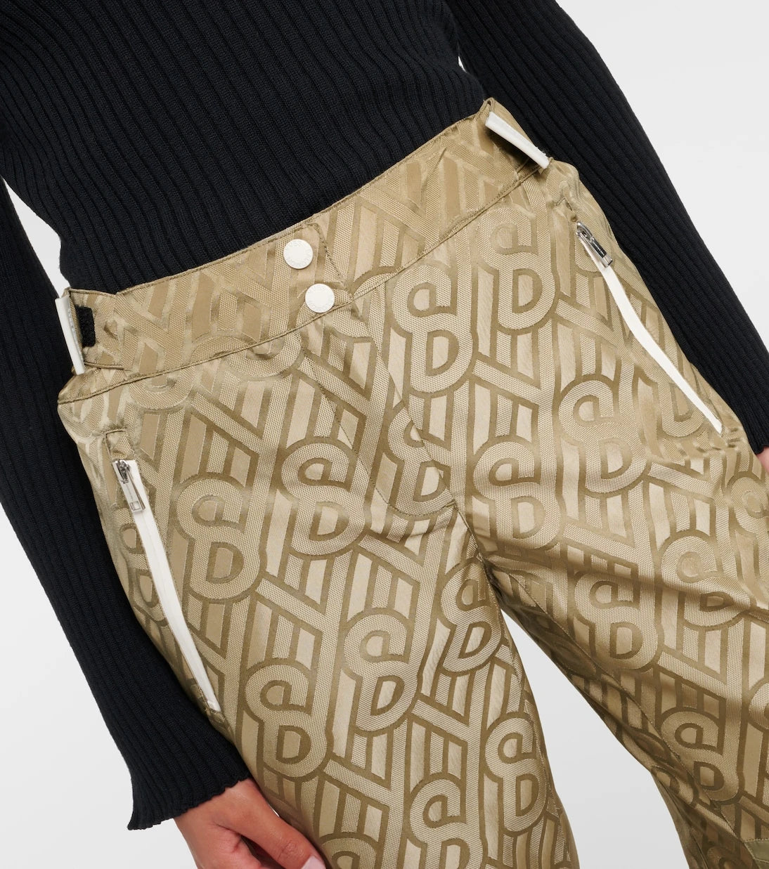 Yves Salomon - Logo printed ski pants