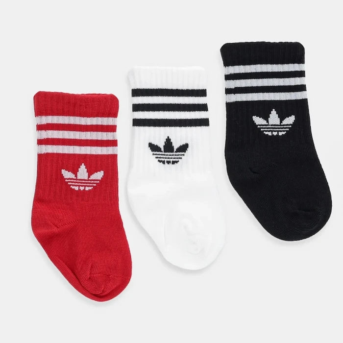 adidas Originals bebek çorapları (3 çift)