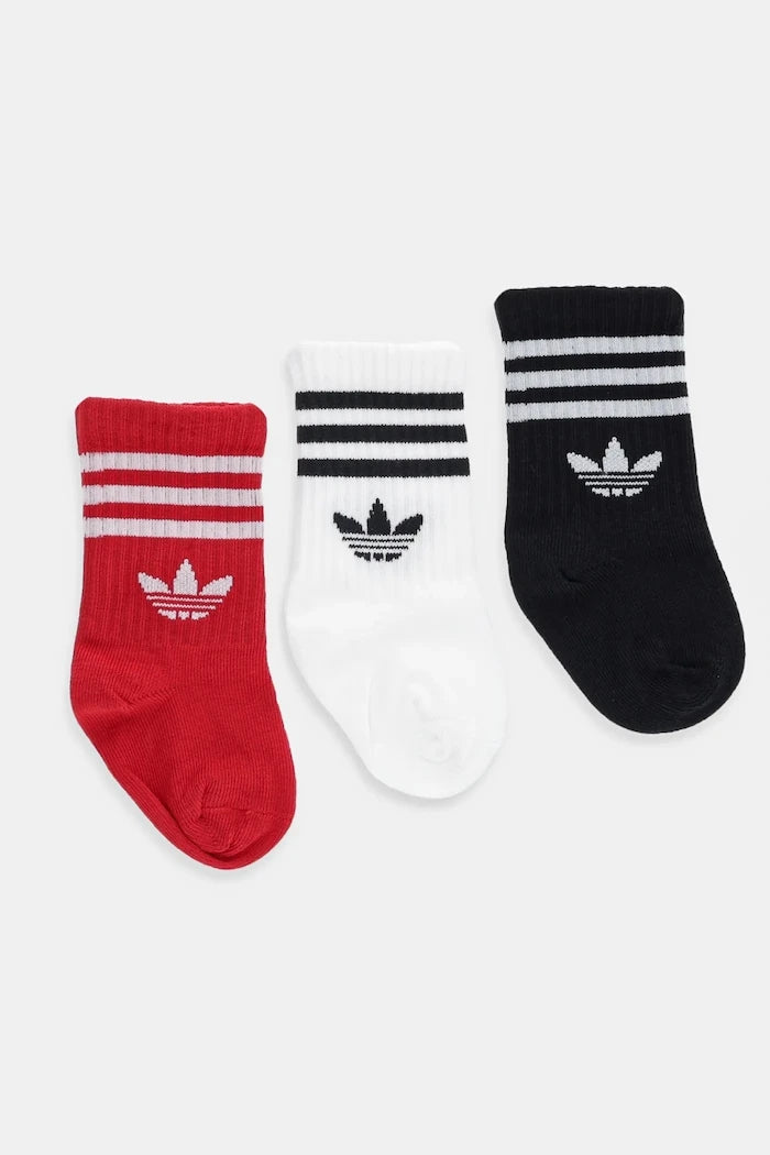 adidas Originals bebek çorapları (3 çift)