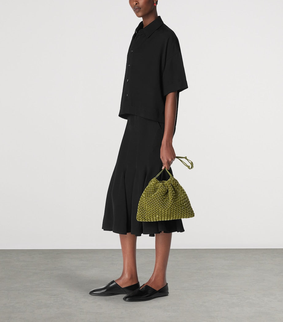 Calfskin Dustbag Shoulder Bag