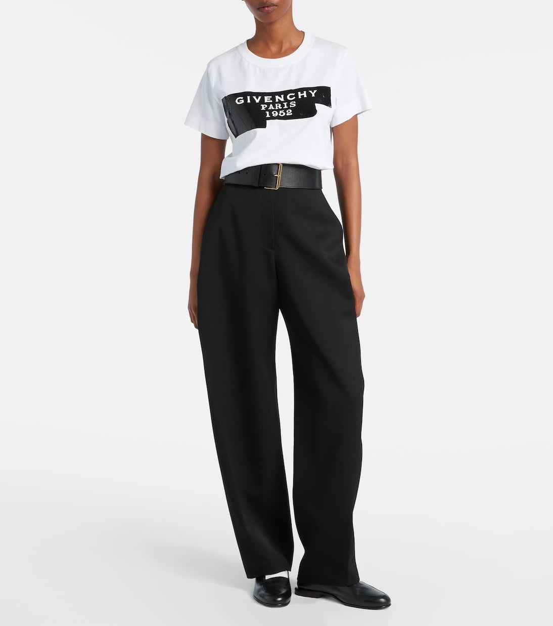 Givenchy - Distressed printed cotton jersey T-shirt