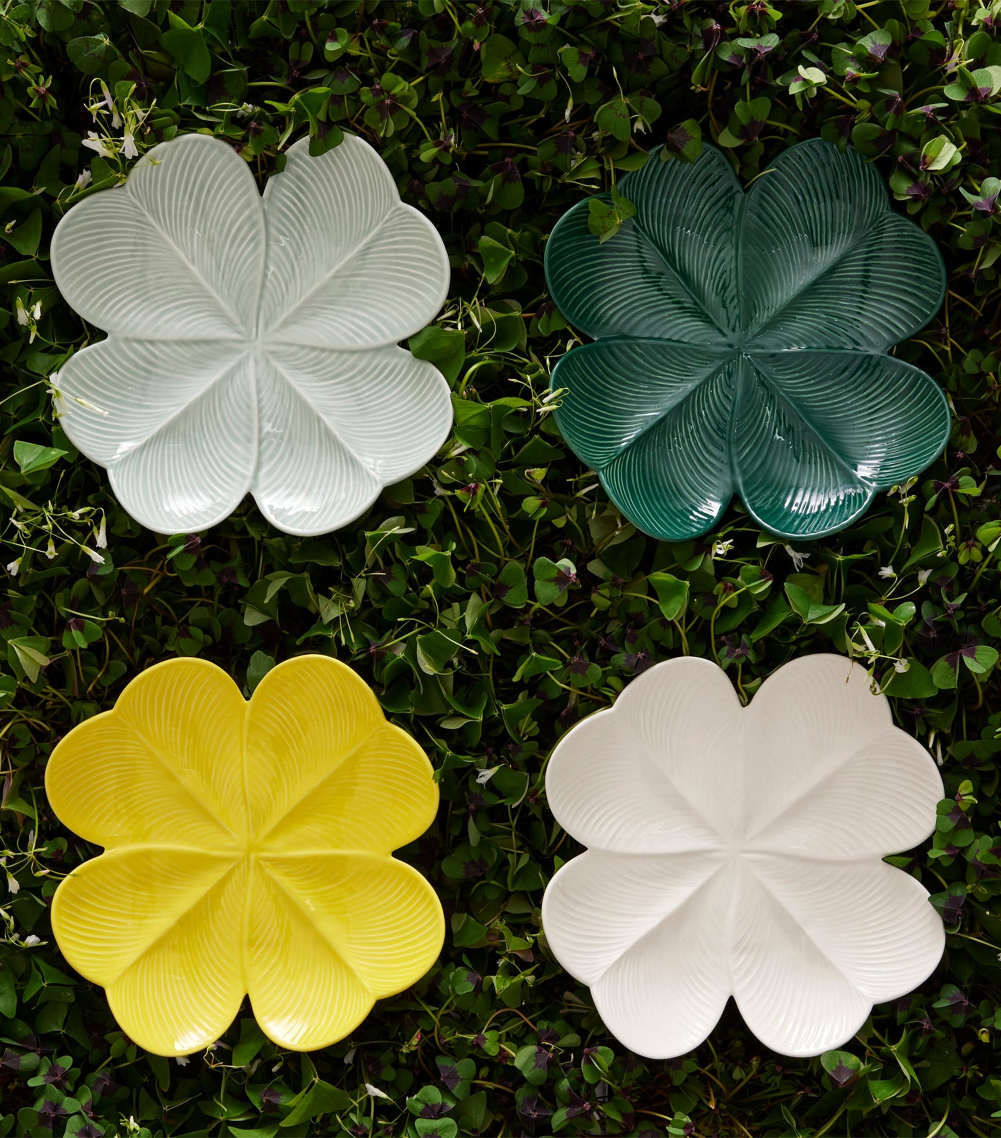 Ceramic Jour de Chance Centrepiece (30cm)