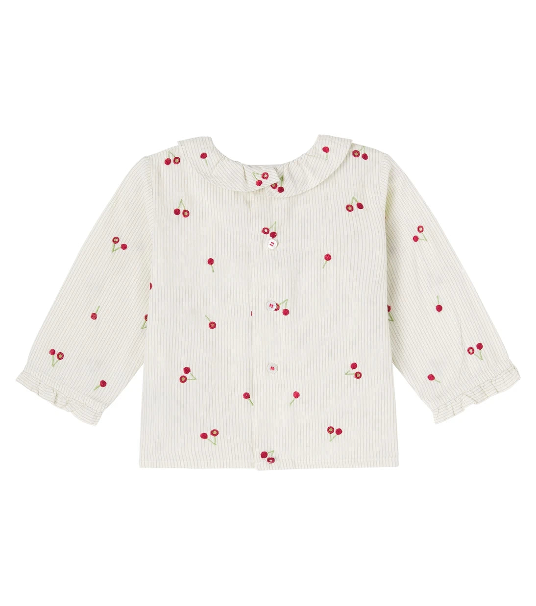 Bonpoint - Baby Ganiti embroidered cotton blouse
