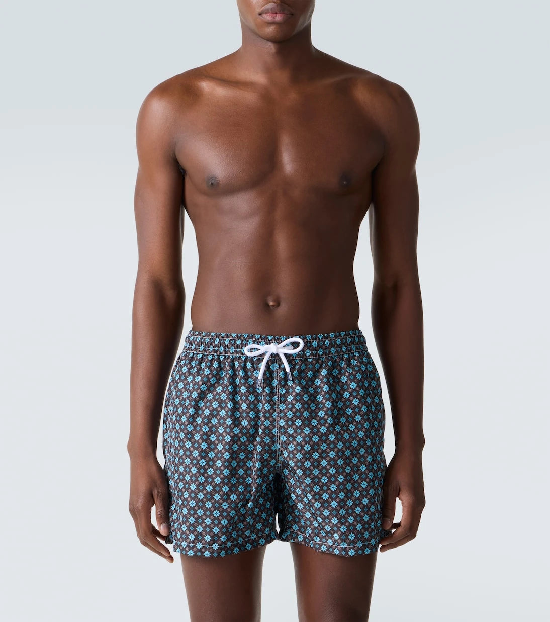 Fedeli - Madeira printed swim trunks