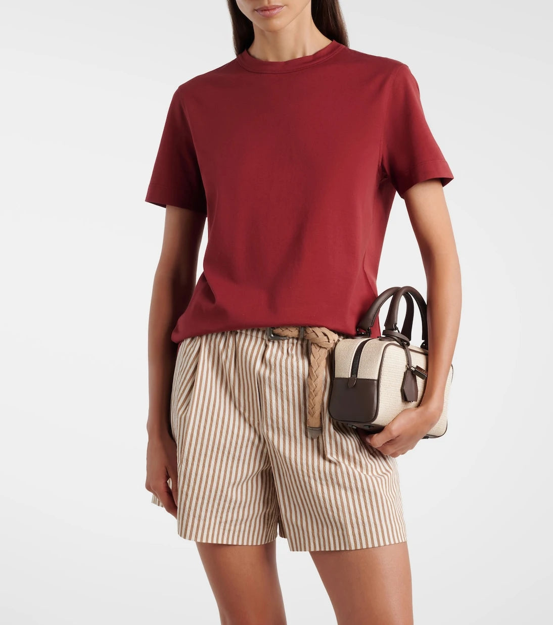 Brunello Cucinelli - Monili cotton jersey T-shirt