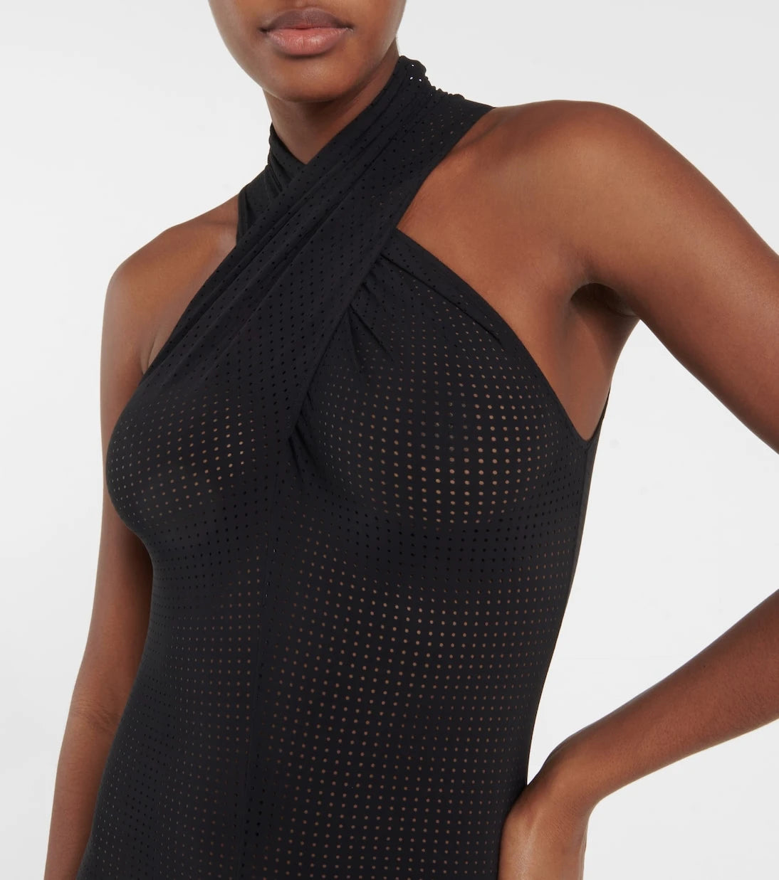 Alaïa - Halterneck jumpsuit