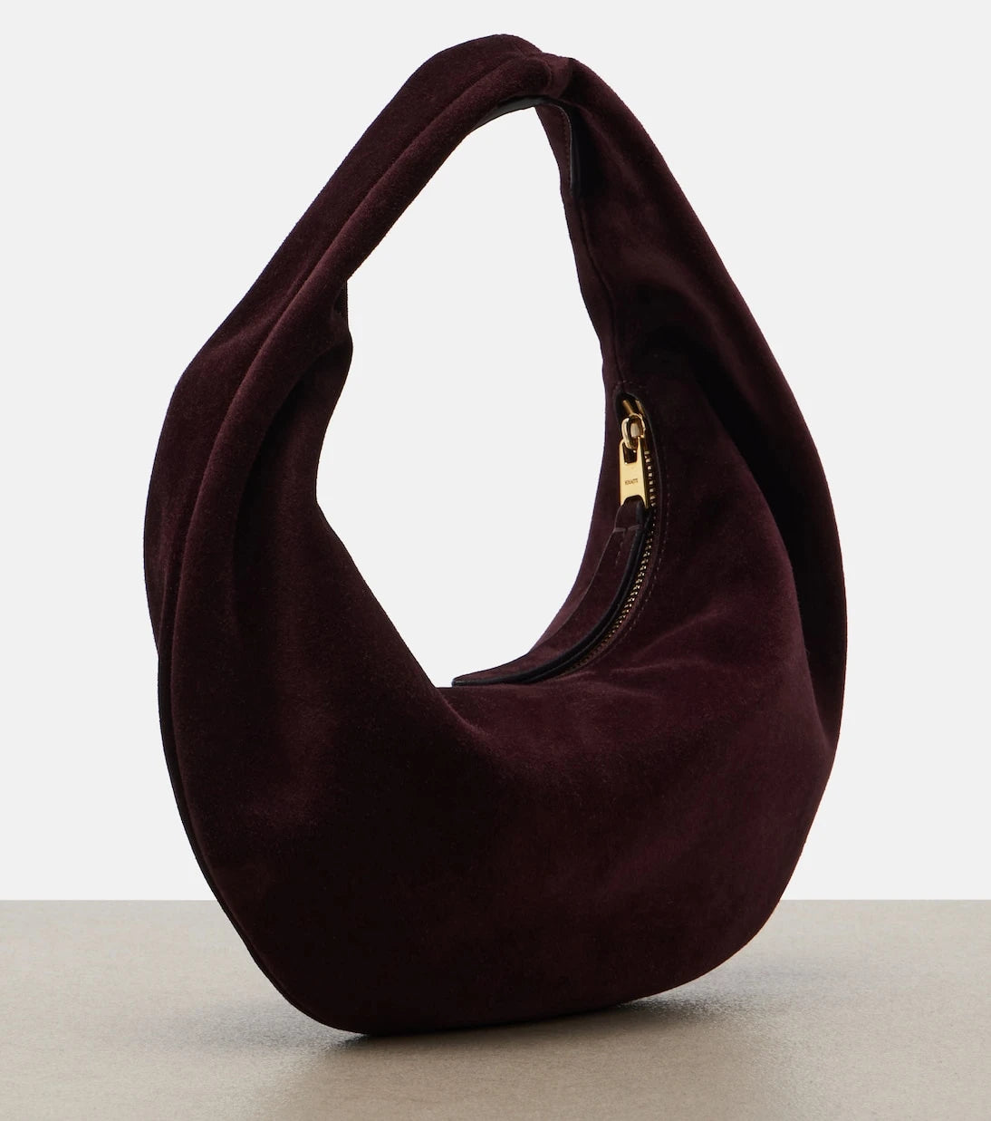 Khaite - Olivia Mini suede top-handle bag