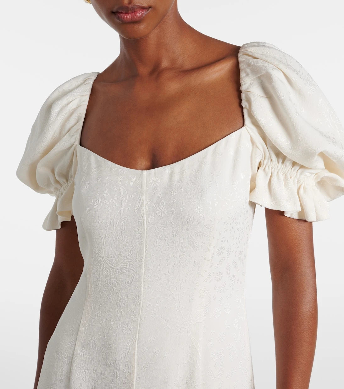 Markarian - Aila silk jacquard cocktail dress