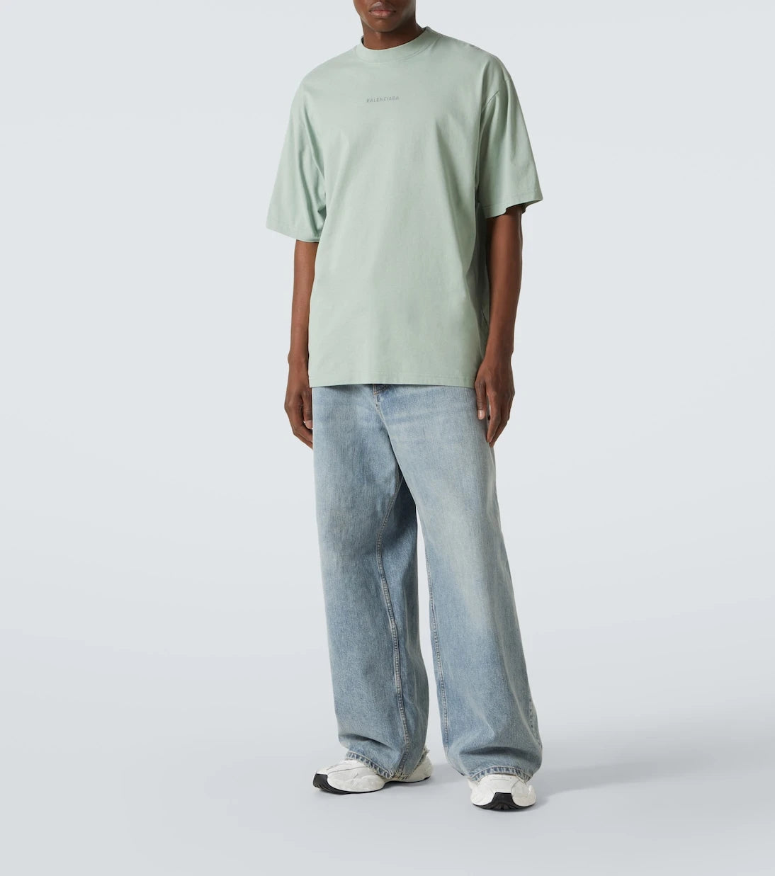 Balenciaga - Logo cotton jersey T-shirt