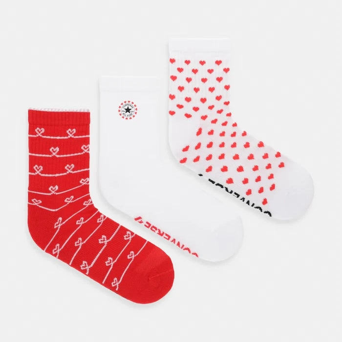 Converse чорапи дамски x CHUCKS IN LOVE 3 броя