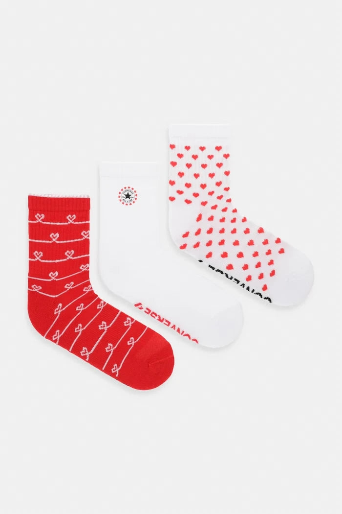 Converse чорапи дамски x CHUCKS IN LOVE 3 броя