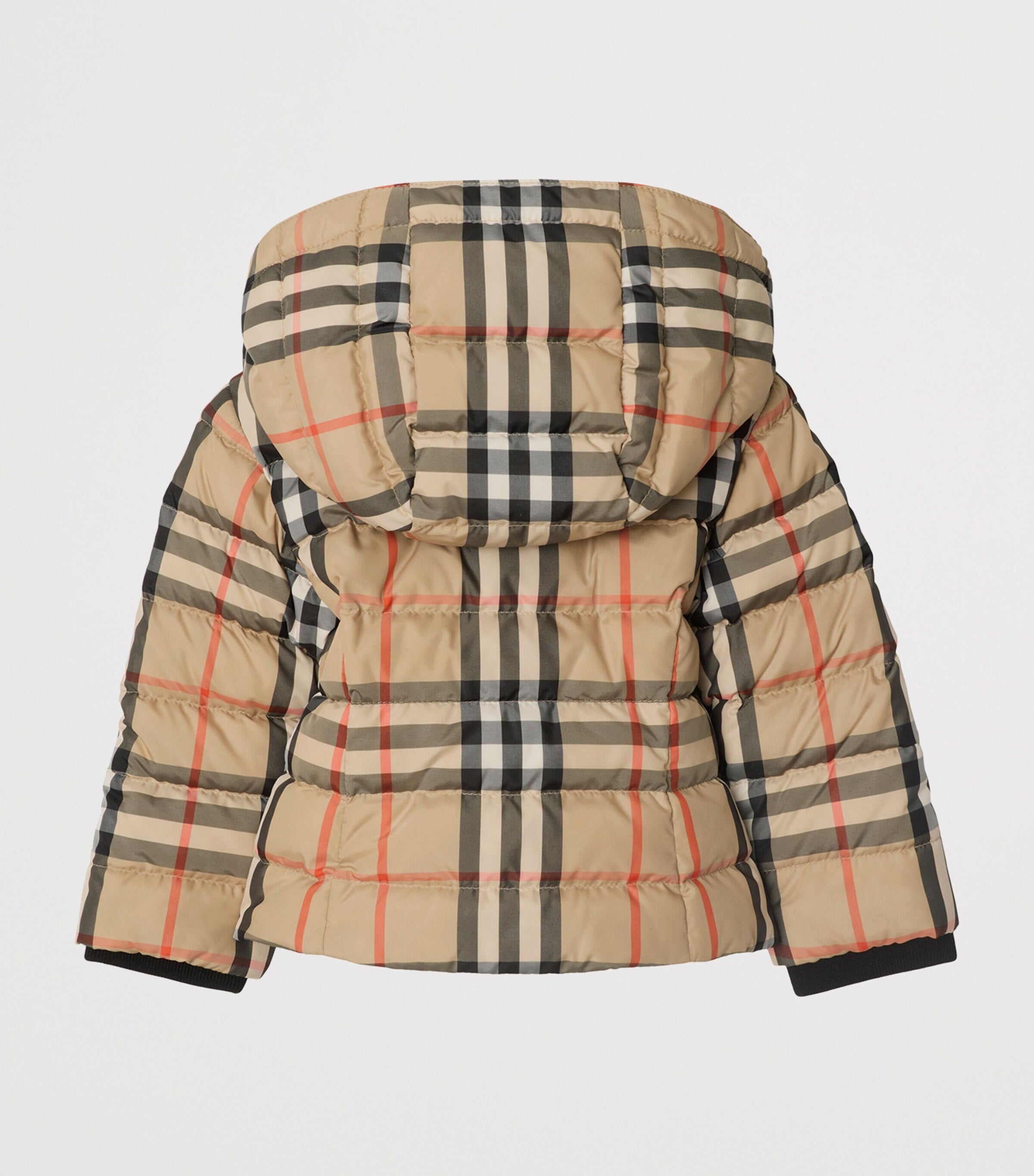 Burberry Kids Down Check Puffer Jacket (6-24 Months)