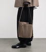 Pleated Utility Shoulder Bag