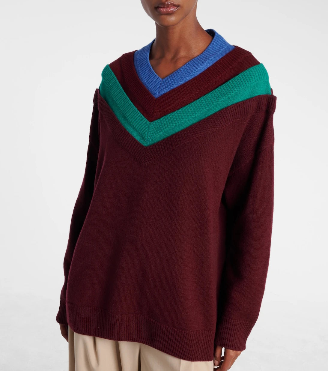 Loewe - Trompe l'œil wool sweater