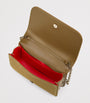 Christian Louboutin Brown Paloma Small Suede Clutch Bag