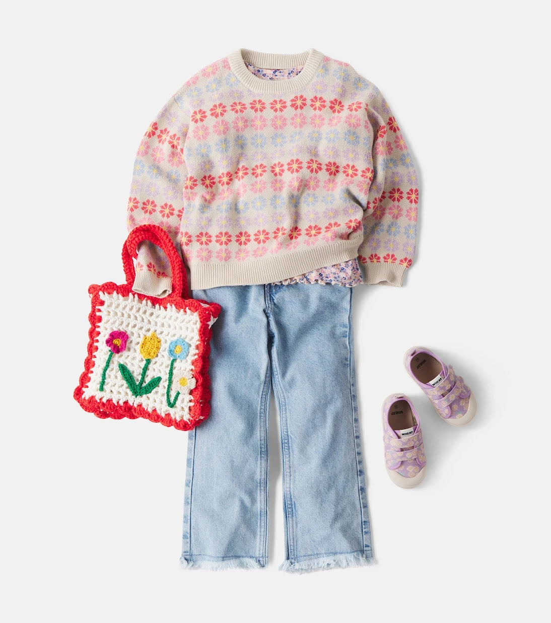 Wheat - Liane flared jeans