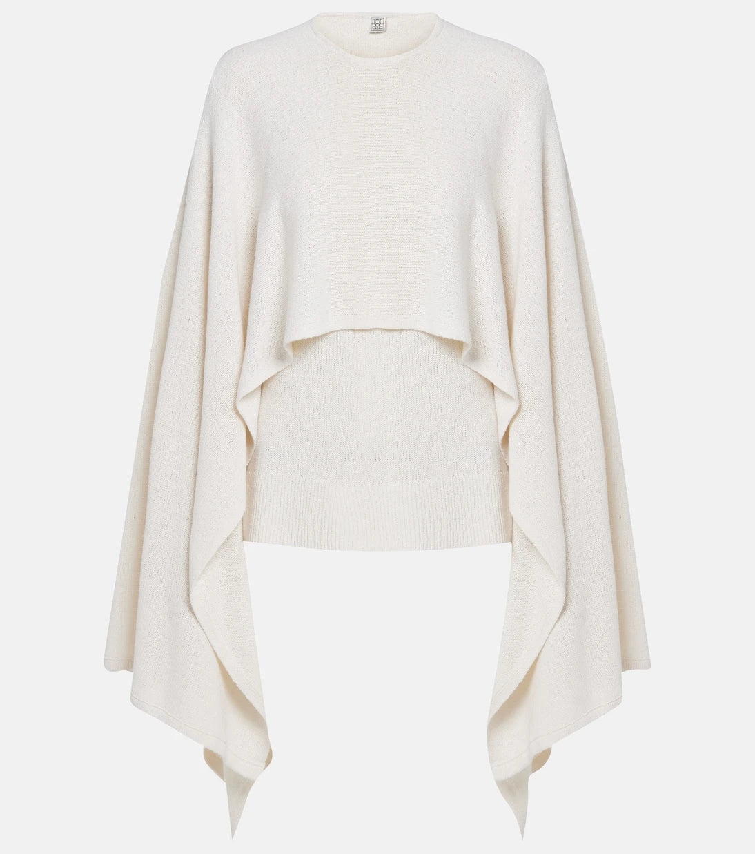 Toteme - Knitted silk cape