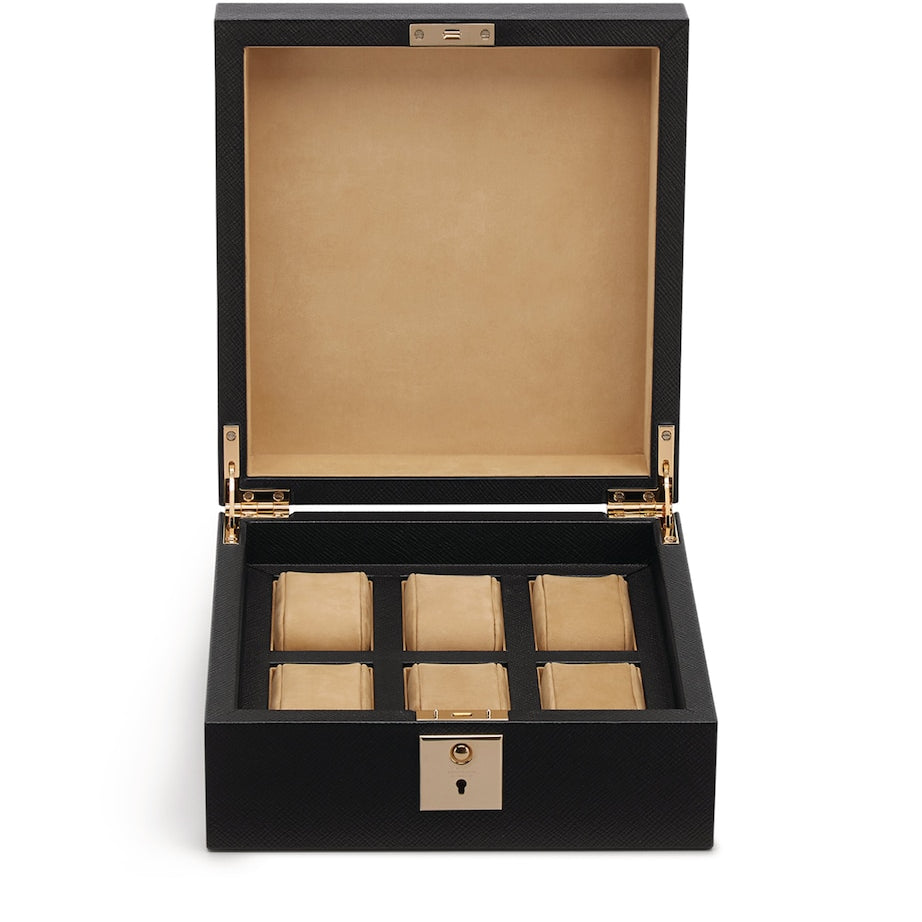 Leather Panama Watch Box