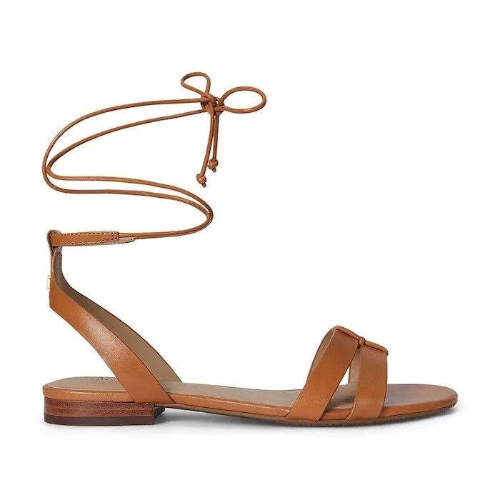 Кожени сандали Lauren Ralph Lauren Paloma