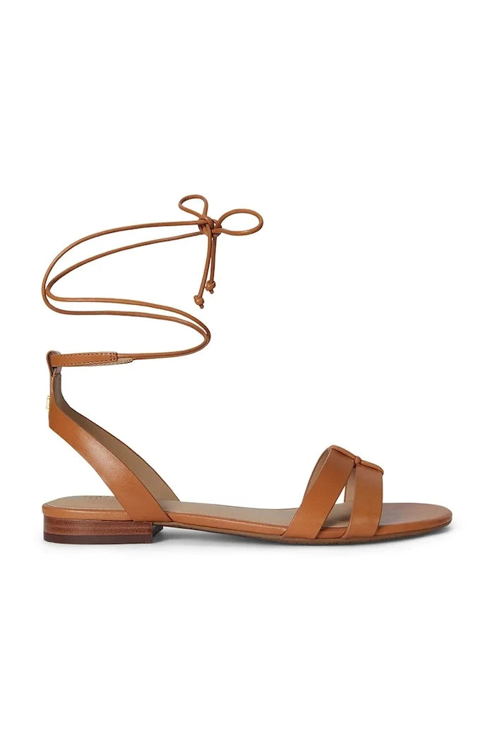 Кожени сандали Lauren Ralph Lauren Paloma