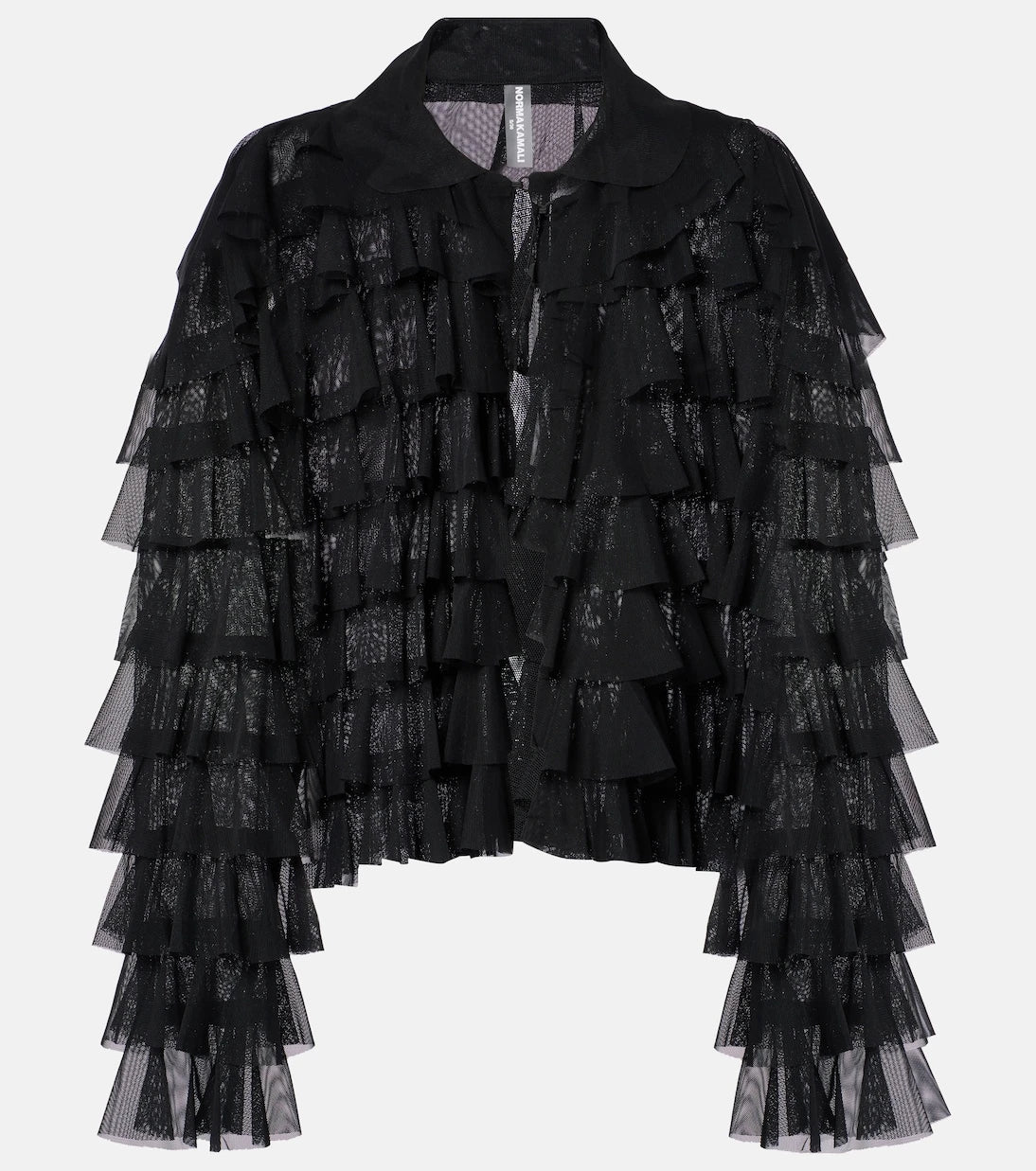 Norma Kamali - Oversized ruffled jacket
