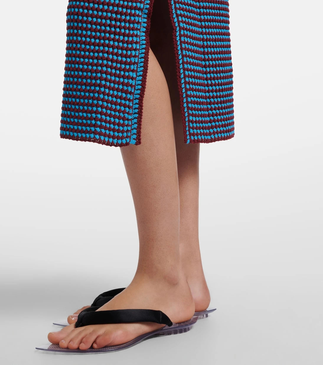 Alaïa - Crochet cotton pencil skirt
