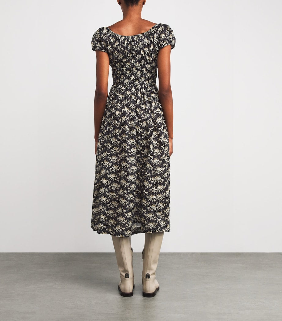 Organic Cotton Quinley Midi Dress NIOR ROSIER FLORAL
